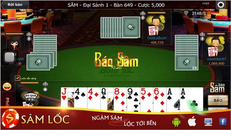 Sâm lốc 888B là một trong những trò chơi bài phổ biến tại Việt Nam